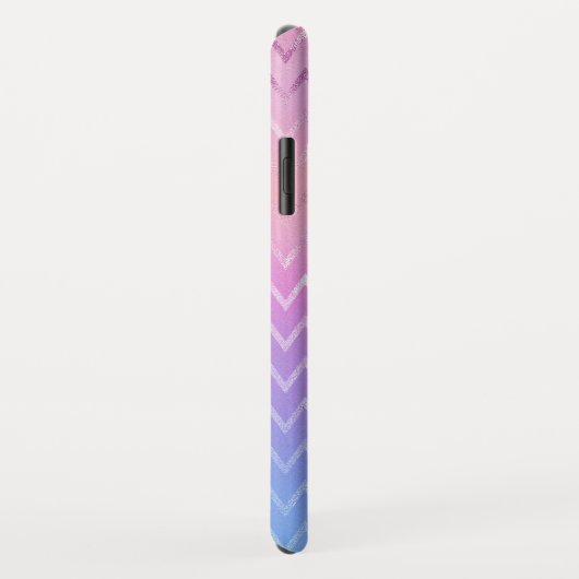 Iridescent Zig Zag Pattern Case-Mate iPhone Case (Achterkant/rechts)