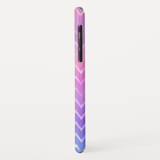 Iridescent Zig Zag Pattern Case-Mate iPhone Case (Achterkant/links)