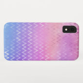 Iridescent Zig Zag Pattern Case-Mate iPhone Case (Achterkant (horizontaal))