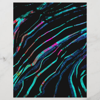 Iridescent zwart marmer-papier