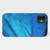Iridescente Blauwe Vlinder Vleugel Case-Mate iPhone Case (Achterkant (horizontaal))