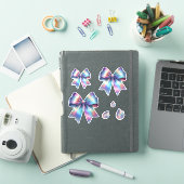 Iridescente Boog Set met Traandruppels Sticker (iPad Cover)