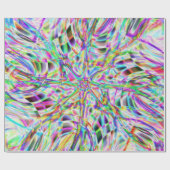 Iridescente Chroom Tien Cadeaupapier (Vlak)