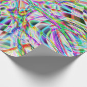 Iridescente Chroom Tien Cadeaupapier (Hoek)
