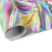 Iridescente Chroom Tien Cadeaupapier (Rol Hoek)
