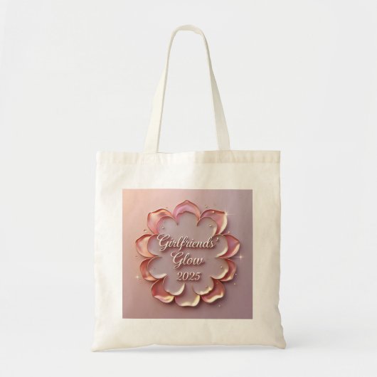 Iridescente gloed van vriendinnen tote bag (Voorkant)
