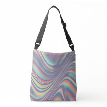 Iridescente holografische werveltextuur