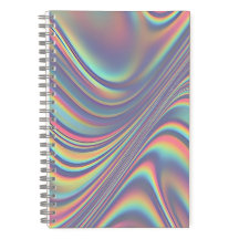 Iridescente holografische werveltextuur