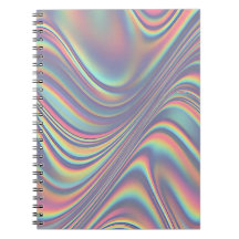 Iridescente holografische werveltextuur