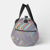 Iridescente holografische werveltextuur plunjezak (Rechts)