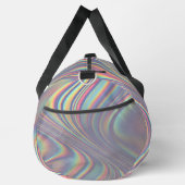 Iridescente holografische werveltextuur plunjezak (Rechts)