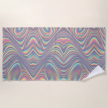 Iridescente holografische werveltextuur