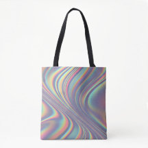 Iridescente holografische werveltextuur