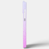 Iridescente Meisjesachtige Roze Glans Gepersonalis Case-Mate iPhone Case (Achterkant / Links)