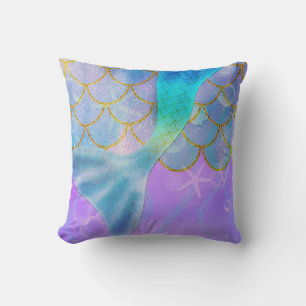 Iridescente Parel Glinstering Glitteren Zeemeermin Kussen
