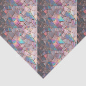 Iridescente Parelmoer Nep Rozen Goud Decoupage Tissuepapier (Detail)