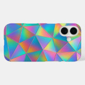 Iridescente Polygoon Case-Mate iPhone Case (Achterkant (horizontaal))