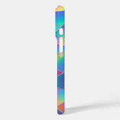 Iridescente Polygoon Case-Mate iPhone Case (Achterkant / Links)