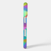 Iridescente Polygoon Case-Mate iPhone Case (Achterkant / Rechts)