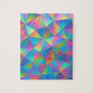 Iridescente Polygoon Legpuzzel