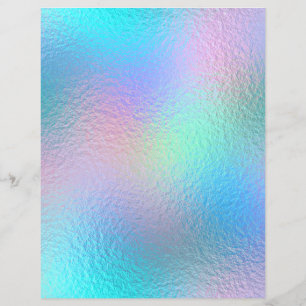 Iridescerend namaakfolie scrapbookpapier nr. 40