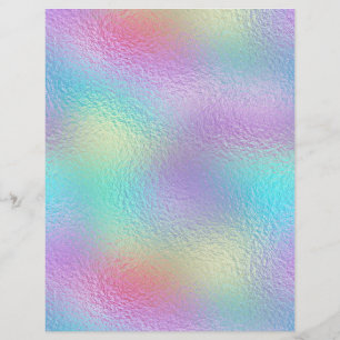 Iridescerend namaakfolie scrapbookpapier nr. 84