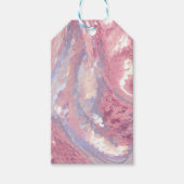 Iridesecent Pink and Purple Sequin Cadeaulabel (Voorkant)