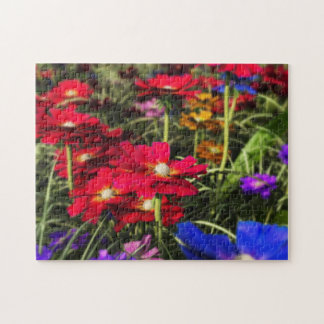 Iridiscence lente voorjaars puzzel