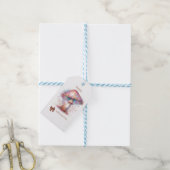 Iridiscerende Betoverde Tuin Paddenstoel Cadeaulabel (Met Touw)