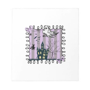 Iridiscerende Coquette Halloween Notitieblok