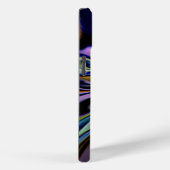 Iridiscerende Energie Stroom Fractale Kunst Case-Mate iPhone Case (Achterkant / Rechts)