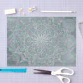 Iridiscerende Glans Mandala Boho Chic Tissuepapier (Craft)