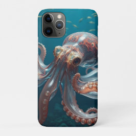 Iridiscerende Glas Octopus Kunst | Diepzeeleven Case-Mate iPhone Case