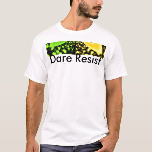 Iridiscerende Harten Naadloos Stippenpatroon Abstr T-shirt