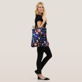 Iridiscerende Maansteen Opal Maansfasen Tote Bag (Op model)