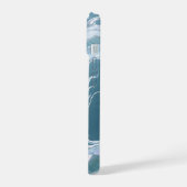 Iridiscerende Waterdraak Kunst Fantasie Draak Ontw iPhone 15 Case (Linkerkant)