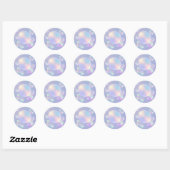 Iridiscerende Zeepbel Droom Ronde Sticker (Vel)