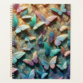 Iridiscuente Vlindertuin Planner (Voorkant)