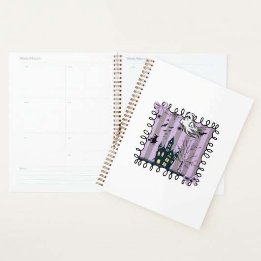 Iridiserende Coquette Halloween Planner (Display)