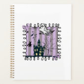 Iridiserende Coquette Halloween Planner (Voorkant)