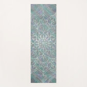 Iridiserende Glans Mandala Boho Chic Sport Yogamat (Voorkant)