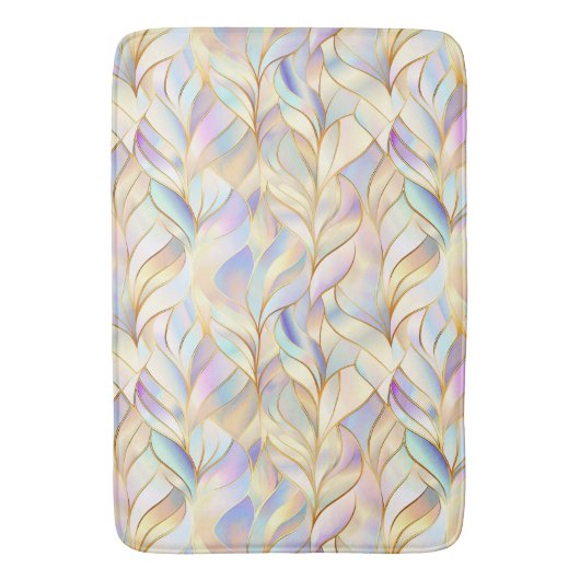Iridiserende Pastel Badmat (Voorkant Verticaal)