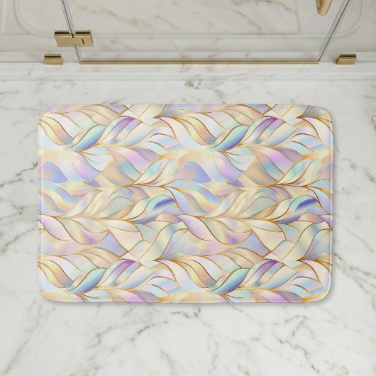 Iridiserende Pastel Badmat