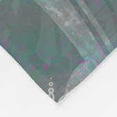 Iridiserende Schitterende Mandala Boho Chic Fleece Deken (Hoek)