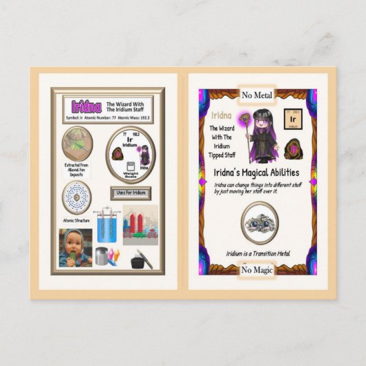 Iridna - Iridium Trading Kaart (Voorkant)