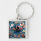 Iridologie Sleutelhanger (Voorkant)