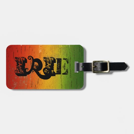 Irie bagagelabel (Voorkant horizontaal)