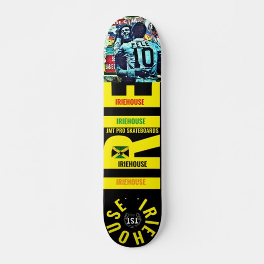 IRIE HOUSE JMT 7 3/4-inch skateboard Deck (Voorkant)