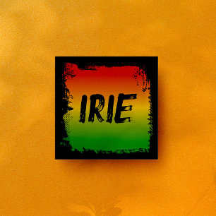 IRIE Jamaicaanse Rasta Caribisch eiland Keuken Tegeltje