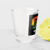 IRIE Jamaicaanse Tropische Rum Shot Glas (Links)
